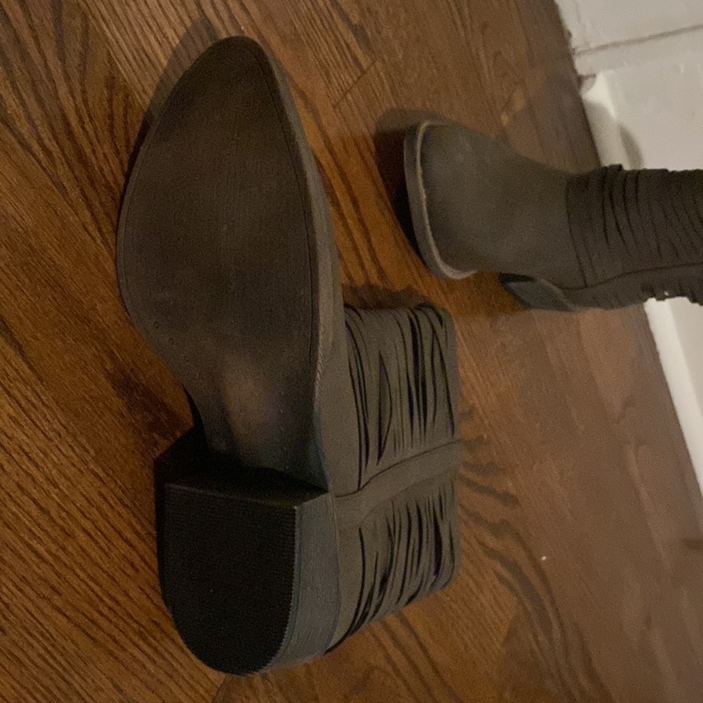 Brown Coconuts Booties. Never Worn. - image 2